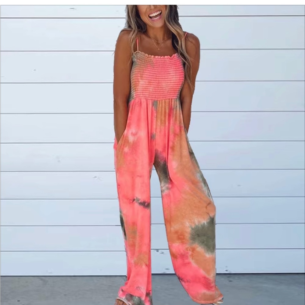 Tye dye jumpsuit